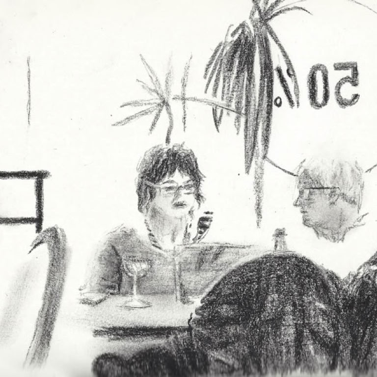Portrait Painting and Drawing by Jan Boettcher Kyo - Humanoids Series
